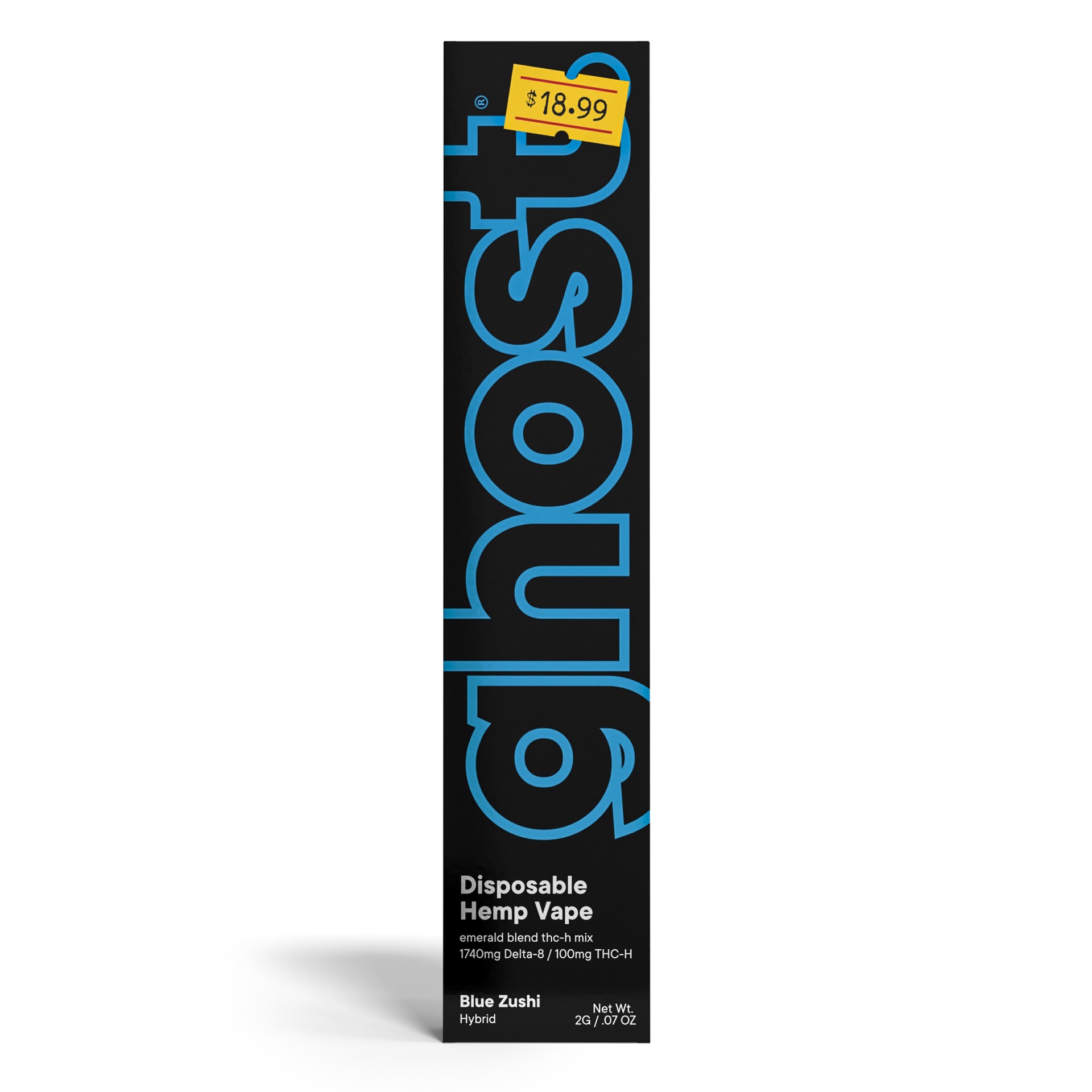 Blue Zushi 2g disposable / Ghost Emerald Blend